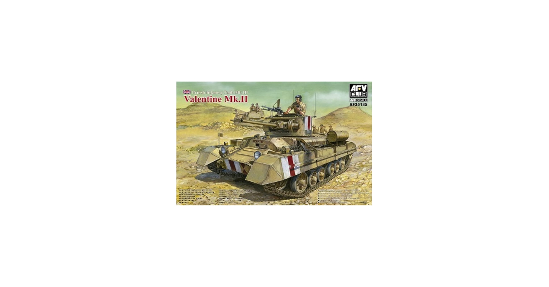 Amazon | AFVクラブ 1/35 歩兵戦車 バレンタインMk.II 35185